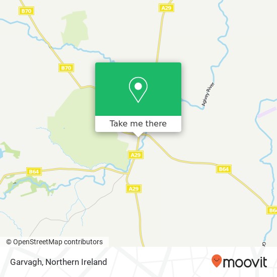 Garvagh map