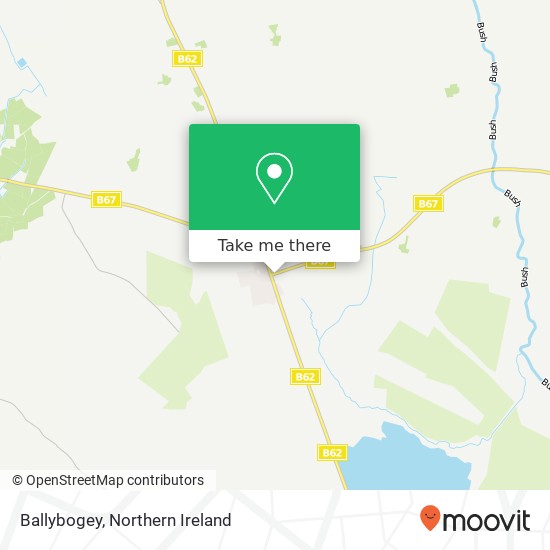 Ballybogey map