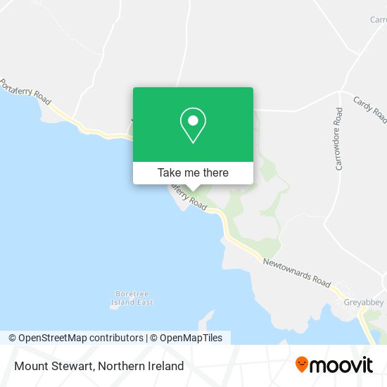 Mount Stewart map