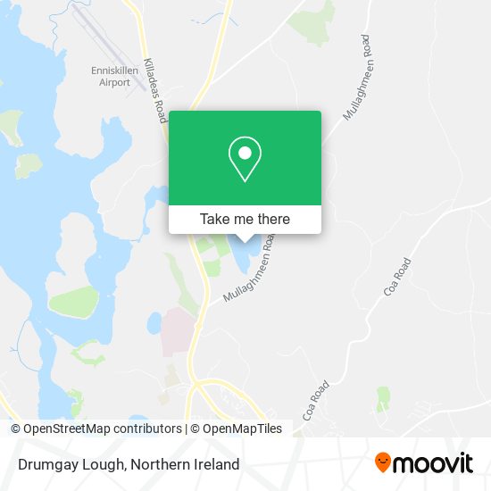 Drumgay Lough map