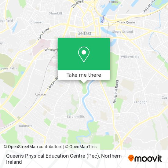 Queen's Physical Education Centre (Pec) map