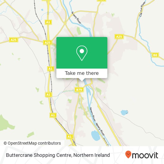 Buttercrane Shopping Centre map