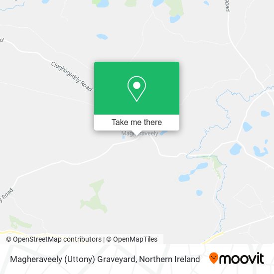 Magheraveely (Uttony) Graveyard map