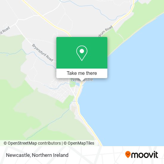 Newcastle map