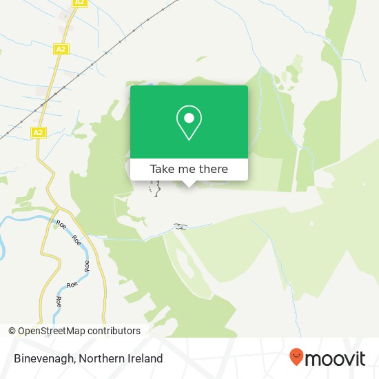 Binevenagh map
