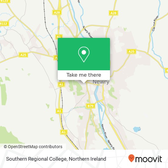 Southern Regional College map