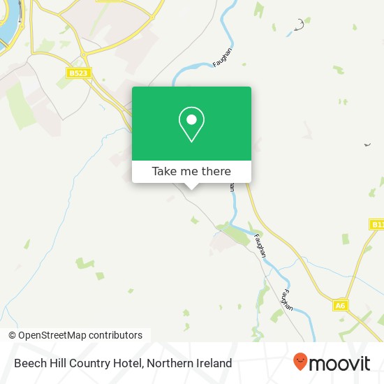 Beech Hill Country Hotel map
