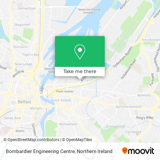 Bombardier Engineering Centre map