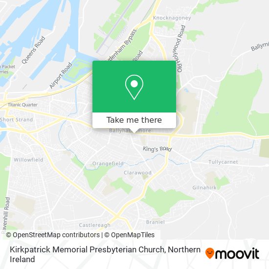 Kirkpatrick Memorial Presbyterian Church map