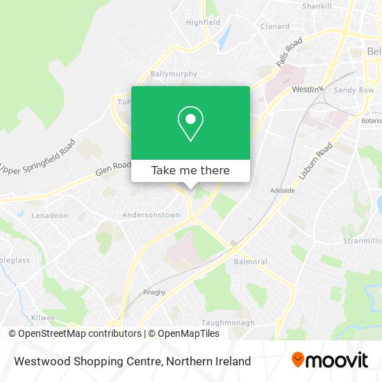 Westwood Shopping Centre map