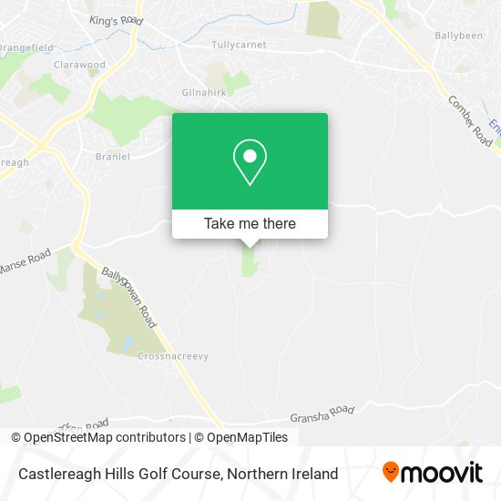 Castlereagh Hills Golf Course map