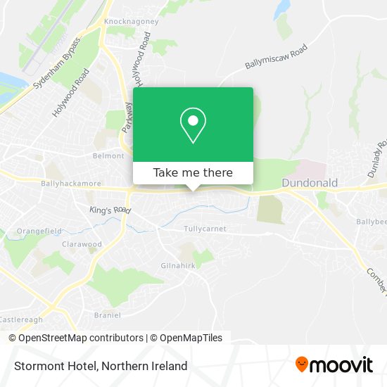 Stormont Hotel map