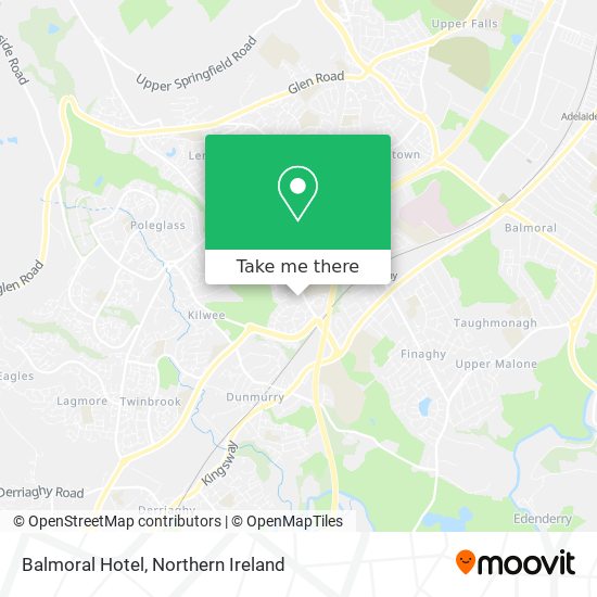 Balmoral Hotel map
