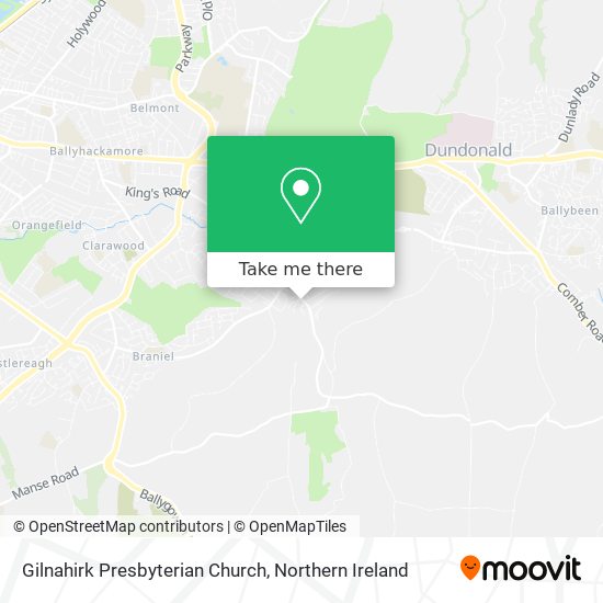 Gilnahirk Presbyterian Church map