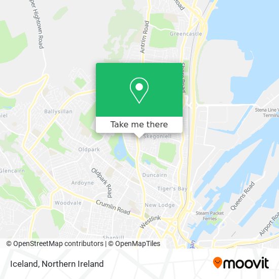 Iceland map