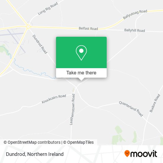 Dundrod map