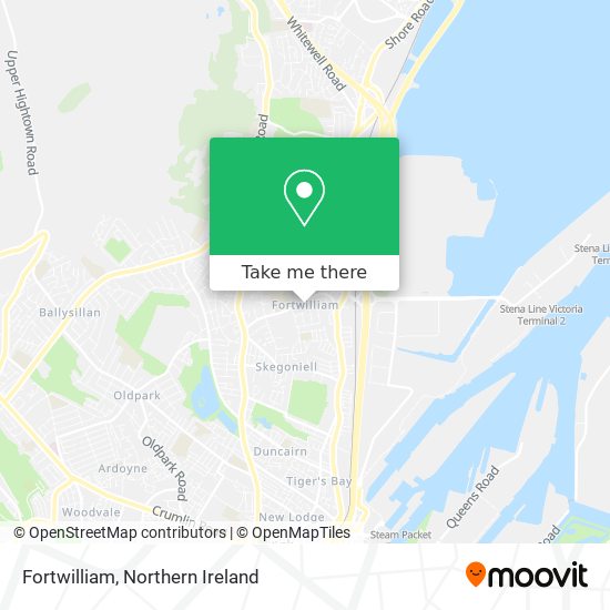 Fortwilliam map