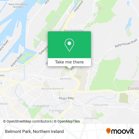 Belmont Park map