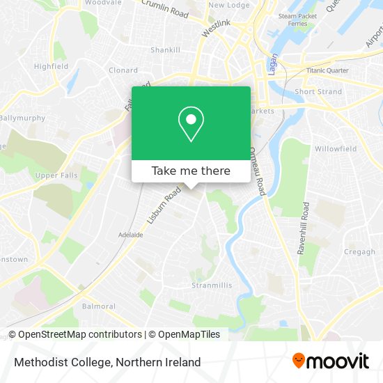 Methodist College map