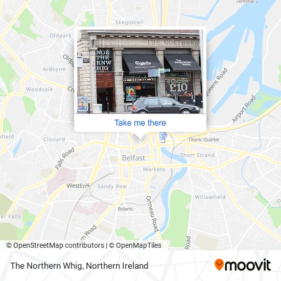 The Northern Whig map