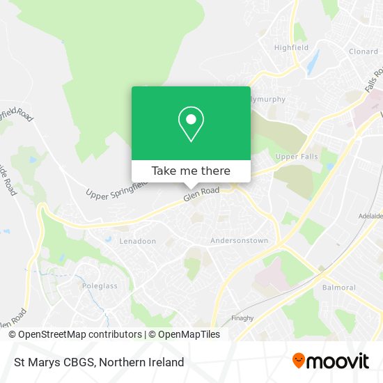 St Marys CBGS map