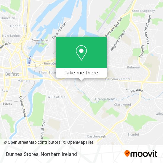 Dunnes Stores map