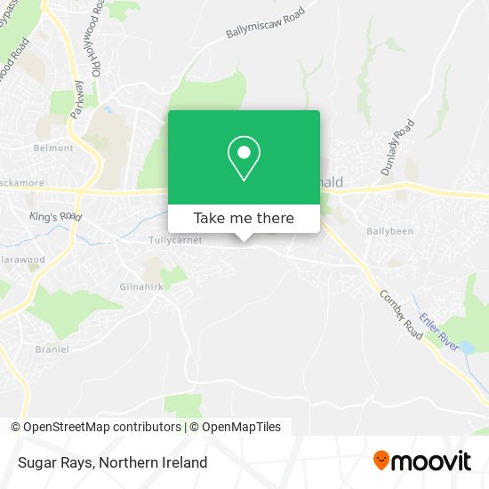 Sugar Rays map