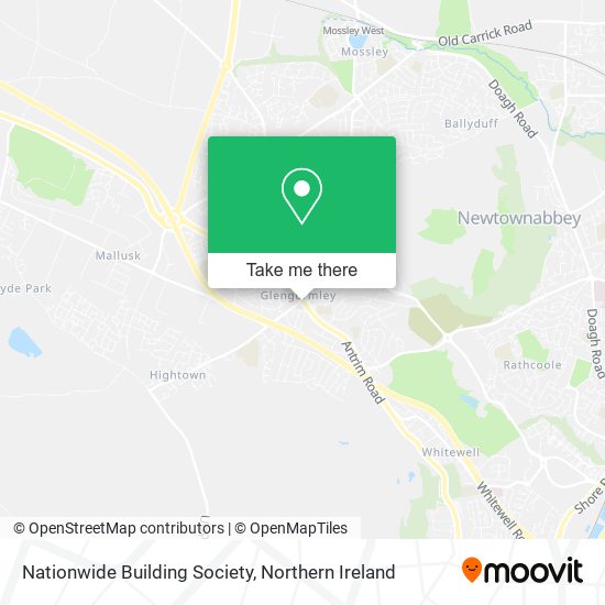 Nationwide Building Society map