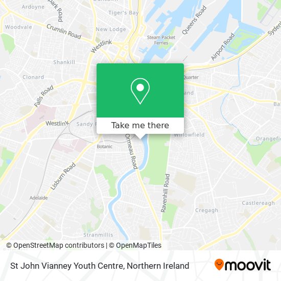 St John Vianney Youth Centre map