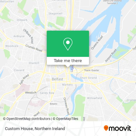 Custom House map