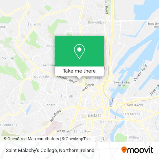 Saint Malachy's College map