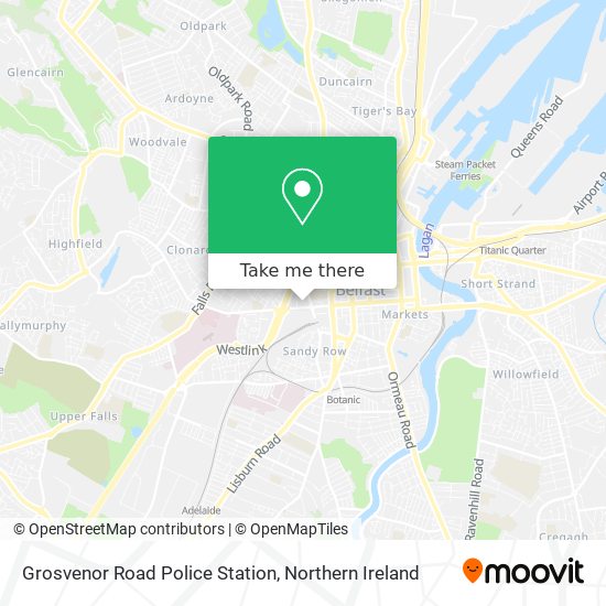 Grosvenor Road Police Station map