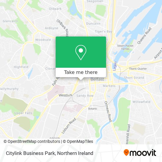 Citylink Business Park map