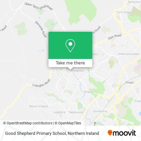 Good Shepherd Primary School map