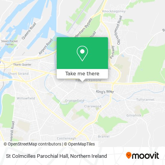 St Colmcilles Parochial Hall map