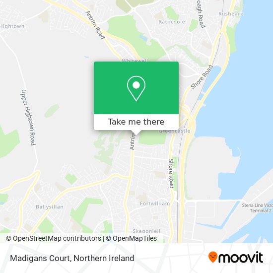 Madigans Court map