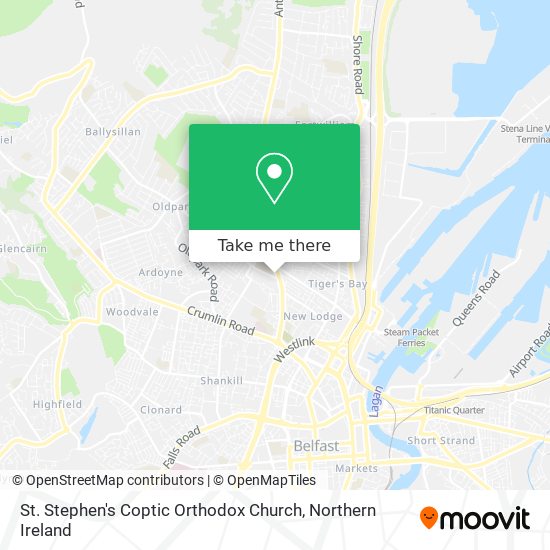 St. Stephen's Coptic Orthodox Church map