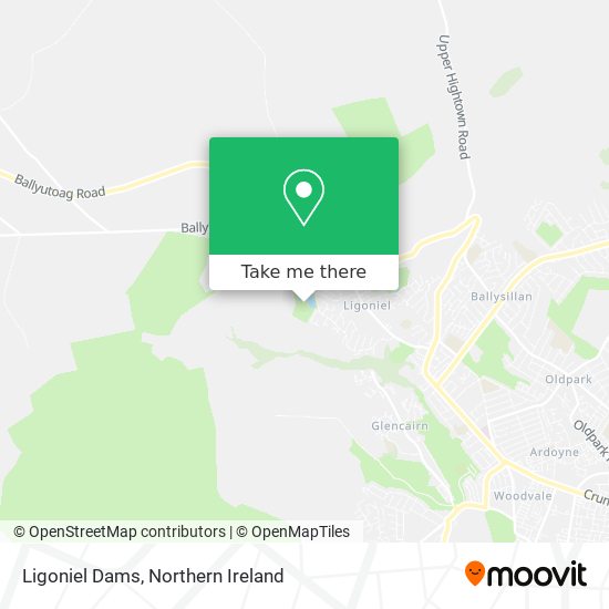Ligoniel Dams map