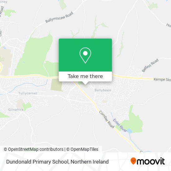 Dundonald Primary School map