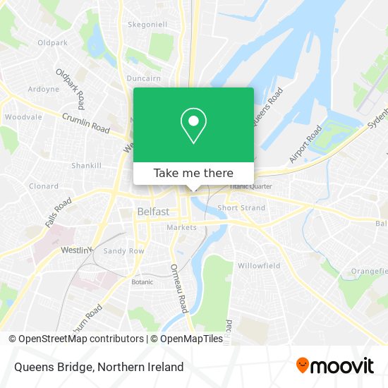 Queens Bridge map