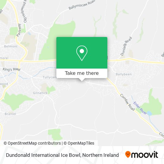 Dundonald International Ice Bowl map