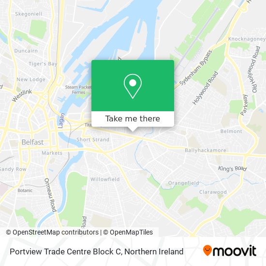 Portview Trade Centre Block C map