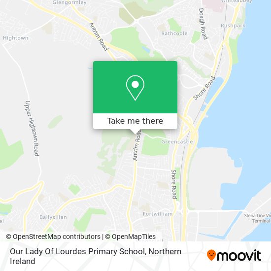Our Lady Of Lourdes Primary School map