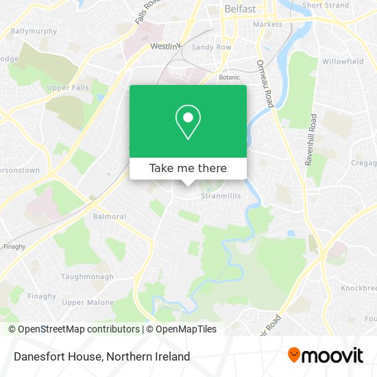 Danesfort House map