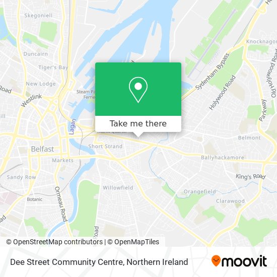 Dee Street Community Centre map