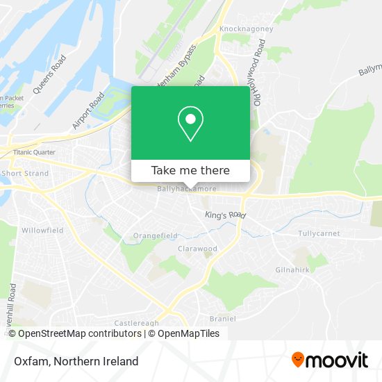 Oxfam map