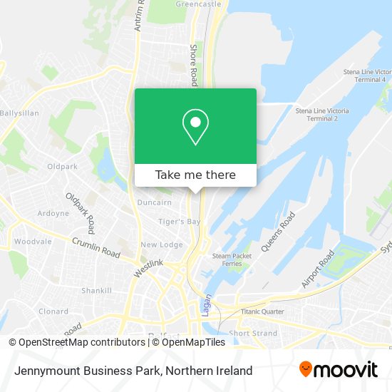 Jennymount Business Park map