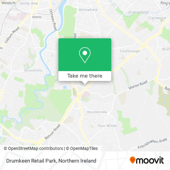 Drumkeen Retail Park map