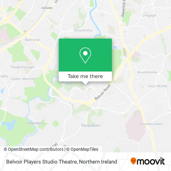 Belvoir Players Studio Theatre map