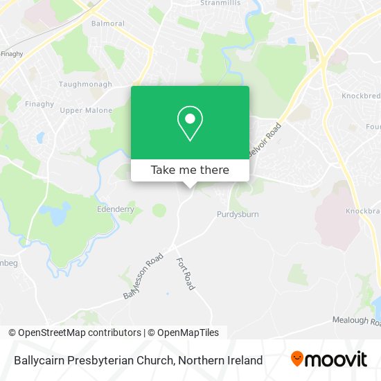 Ballycairn Presbyterian Church map
